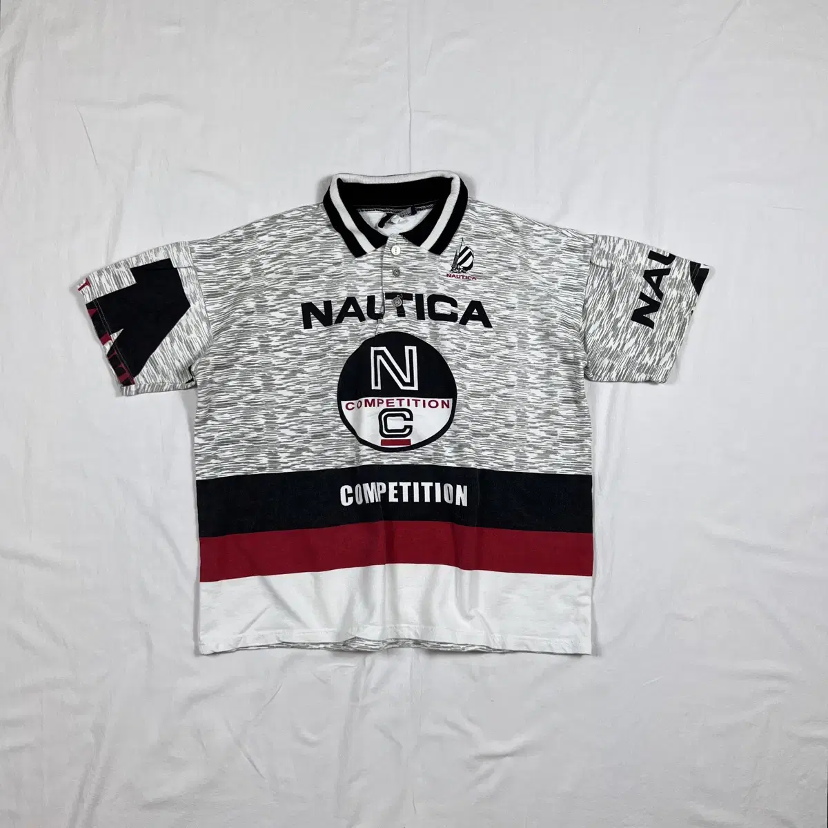 90s 노티카 nautica competition 반팔 피케셔츠